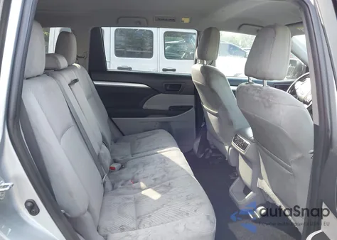 2019 Toyota Highlander Le из США, поврежденный, VIN 5TDBZRFH0KS709981